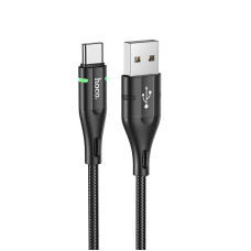 Cablu Hoco U93 Shadow Type-C 3A (1.2m) [Black]