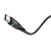 Кабель Hoco U93 Shadow Type-C 3A (1.2м) [Black]
