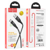 Кабель Hoco U93 Shadow Type-C 3A (1.2м) [Black]