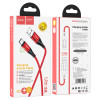 Cablu Hoco U93 Shadow Type-C 3A (1.2m) [Red]