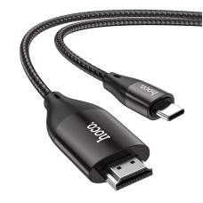 Кабель Hoco UA16 Type-C to HDMI (2м) [Black]