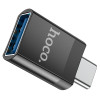 Адаптер Hoco UA17 USB 3.0 to Type-C [Black]