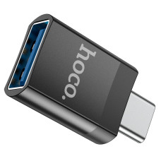 Adapter Hoco UA17 USB 3.0 to Type-C [Black]