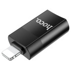 Adapter Hoco UA17 USB2.0 to Lighting [Black]