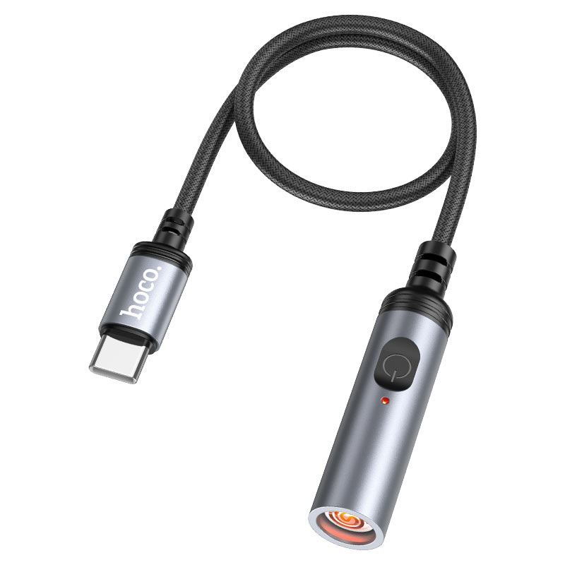Bricheta Hoco UA30 Type-C mini cigarette lighter [Black]