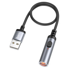 Bricheta Hoco UA30 USB mini cigarette lighter [Black]