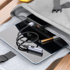Зажигалка Hoco UA30 USB mini cigarette lighter [Black]