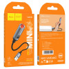 Зажигалка Hoco UA30 USB mini cigarette lighter [Black]