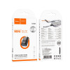 Кабель Hoco UA36 iP male to USB female OTG transparent adapter [Black]