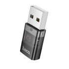 Адаптер Hoco UA36C USB male to C female USB2.0 adapter transparent [Black]