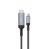 Кабель  Hoco UA43 Type-C to HDTV HD screen mirroring cable [Metal Grey]