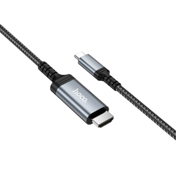 Кабель  Hoco UA43 Type-C to HDTV HD screen mirroring cable [Metal Grey]