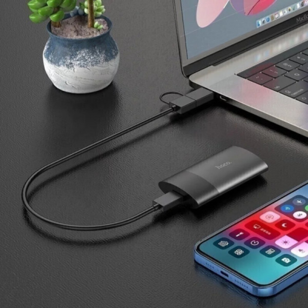 Внешний накопитель Hoco UD12 SSD Mobile (128GB) [Black]