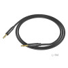 Кабель Hoco UPA19 Audio AUX 3.5mm (1м) [Black]