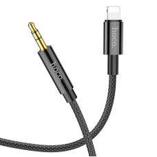 Кабель Hoco UPA19 Audio AUX 3.5mm to Lightning (1м) [Black]