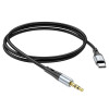 Cablu Hoco UPA 22 Audio AUX 3.5mm to Type-C (1m) [Black]