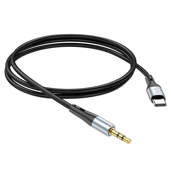Cablu Hoco UPA 22 Audio AUX 3.5mm to Type-C (1m) [Black]