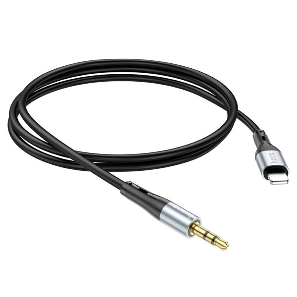Cablu Hoco UPA 22 Audio AUX 3.5mm to Lightning (1m) [Black]