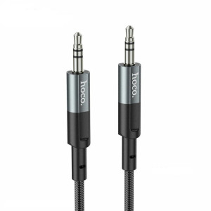 Cablu Hoco UPA23 Audio AUX 3.5mm (1m)[Metal-Gray]