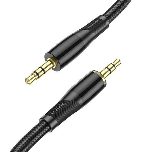 Cablu Hoco UPA25 AUX Transparent Discovery Edition [Black]