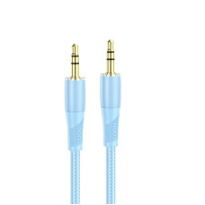 Кабель Hoco UPA25 AUX Transparent Discovery Edition [Blue]