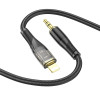 Cablu Hoco UPA25 AUX to Lighting [Black]