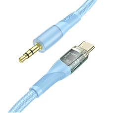 Cablu Hoco UPA25 AUX to Type-C [Blue]