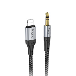 Кабель Hoco UPA26 Fresh digital audio cable Lightning (1м) [Black]