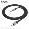 Cablu Hoco UPA26 Fresh digital audio cable Type-C (1m) [Black]