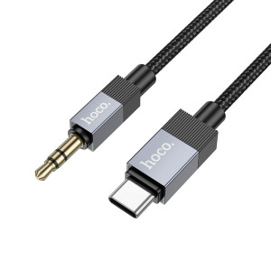 Кабель Hoco UPA32B Clever digital audio conversion cable Type-C [Black]