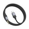 Cablu Hoco UPA32B Clever digital audio conversion cable Type-C [Black]