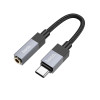 Cablu Hoco UPA32C Clever digital audio converter Type-C to 3.5 [Black]