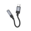 Cablu Hoco UPA32C Clever digital audio converter Type-C to 3.5 [Black]
