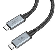 Кабель Hoco US06 USB3.2 20Gbps 100W HD data cable (2m) [Black]