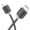 Cablu Hoco US08 HDTV 2.0 male to male data cable 4K HD (3M) [Black]