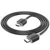 Cablu Hoco US08 HDTV 2.0 male to male data cable 4K HD (3M) [Black]
