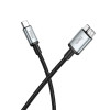 Cablu Hoco US10 Type-C to Micro USB3.0 excellent speed cable [Black]