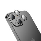 Lentile de protectie Hoco 3D metal frame lens film iP15/15 Plus(V13) [Black]