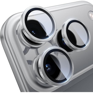 Lentile de protectie Hoco Crystal clear HD 3D metal frame lens glass iP 17 Pro/Pro Max(V14) [Space-Gray]