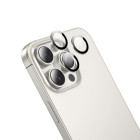 Lentile de protectie Hoco V14 Crystal Clear For Apple iPhone 16 Pro Max [Titanium-Gold]