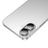 Lentile de protectie Hoco V14 Crystal Clear For Apple iPhone 16 Plus [Silver]