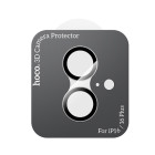 Lentile de protectie Hoco V14 Crystal Clear For Apple iPhone 16 Plus [Silver]