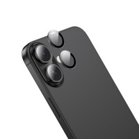 Lentile de protectie Hoco V15 Invisible For Apple iPhone 16 Plus [Black]