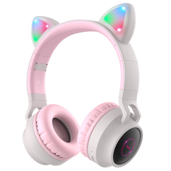 Наушники Wireless Hoco W27 Cat Ear [Gray]