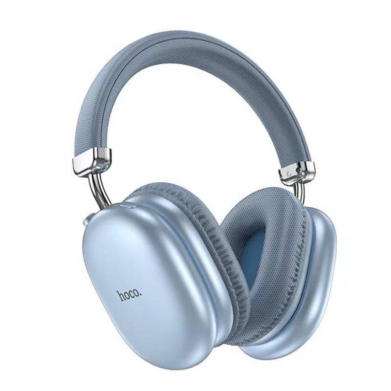 Casti Wireless Hoco W35 Max Joy BT headphones [Sky-Blue]
