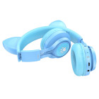 Наушники Wireless Hoco W39 Cat Ear [Blue]