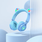 Наушники Wireless Hoco W39 Cat Ear [Blue]