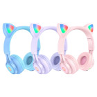 Наушники Wireless Hoco W39 Cat Ear [Purple]