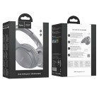 Наушники Беспроводные Hoco W40 Mighty (TWS) [Gray]