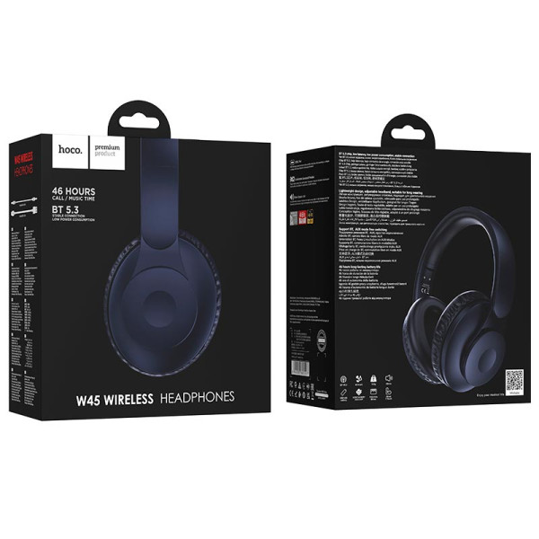 Casti Bluetooth Hoco W45 Enjoy [Blue]